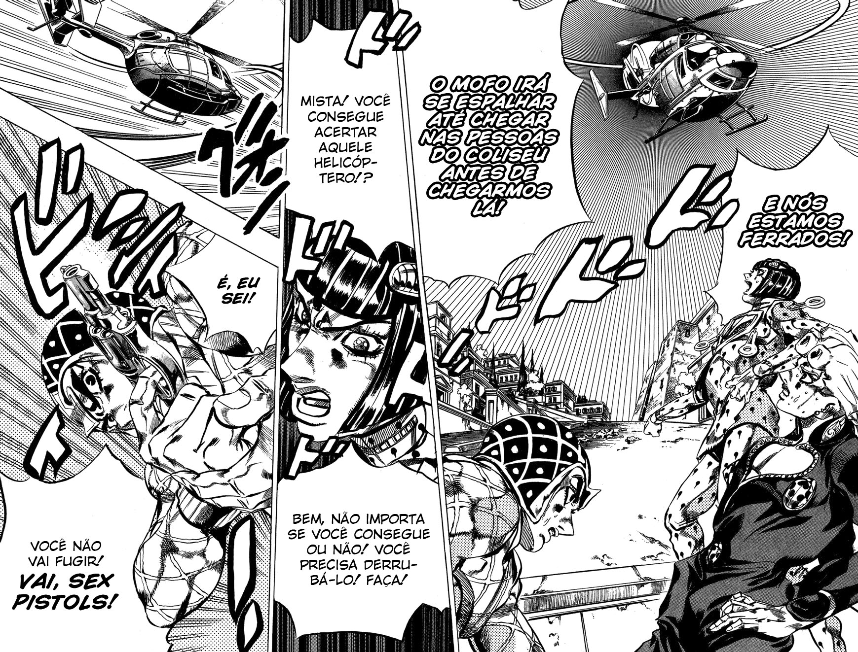 Read JoJo's Bizarre Adventure Part 5  Golden Wind PT-BR Manga Online