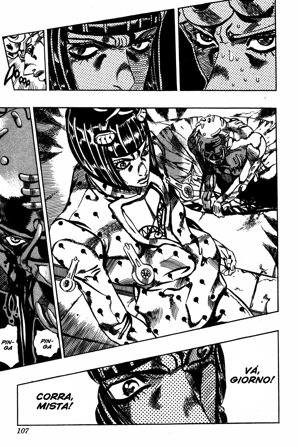Read JoJo's Bizarre Adventure Part 5  Golden Wind PT-BR Manga Online