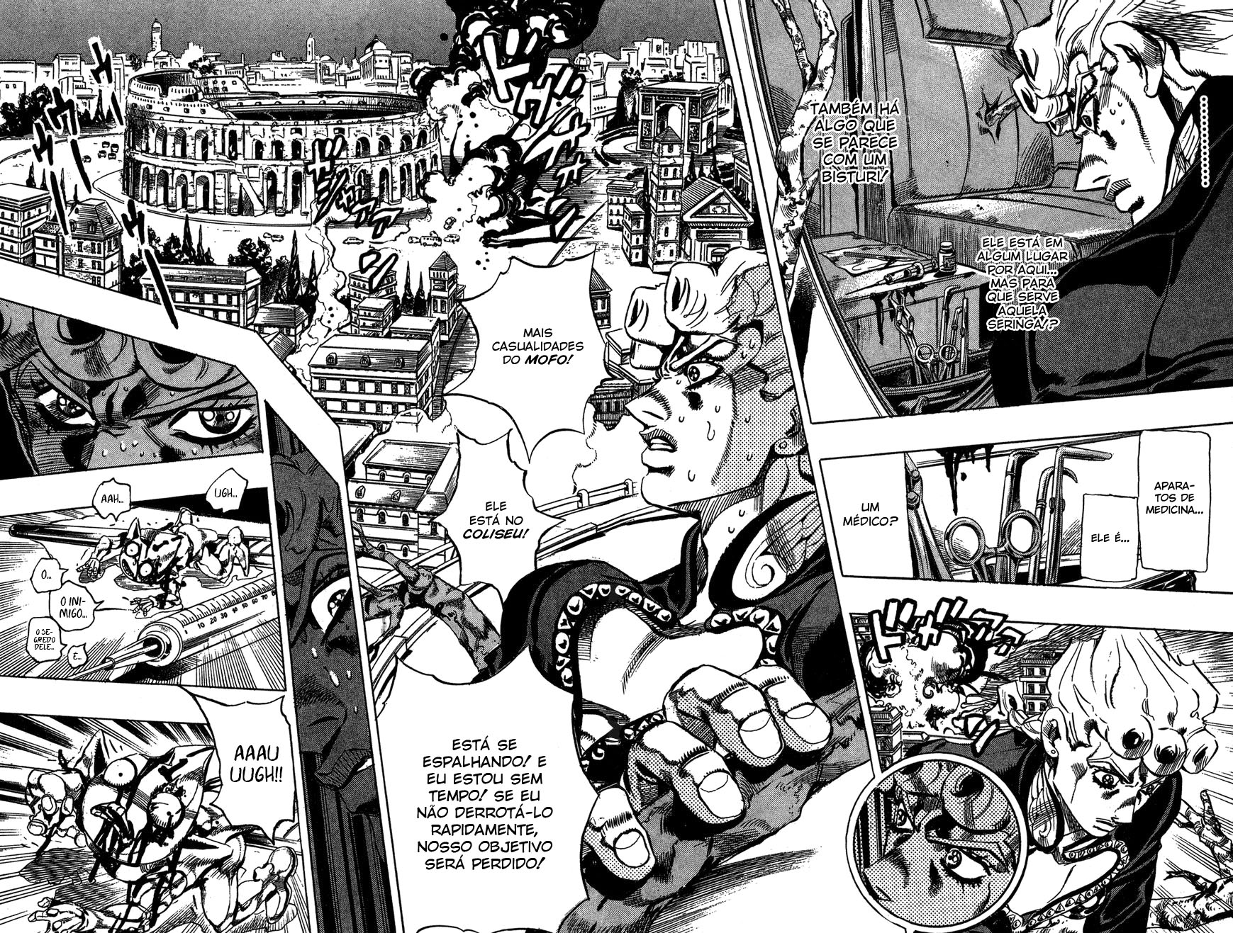 Read JoJo's Bizarre Adventure Part 5  Golden Wind PT-BR Manga Online