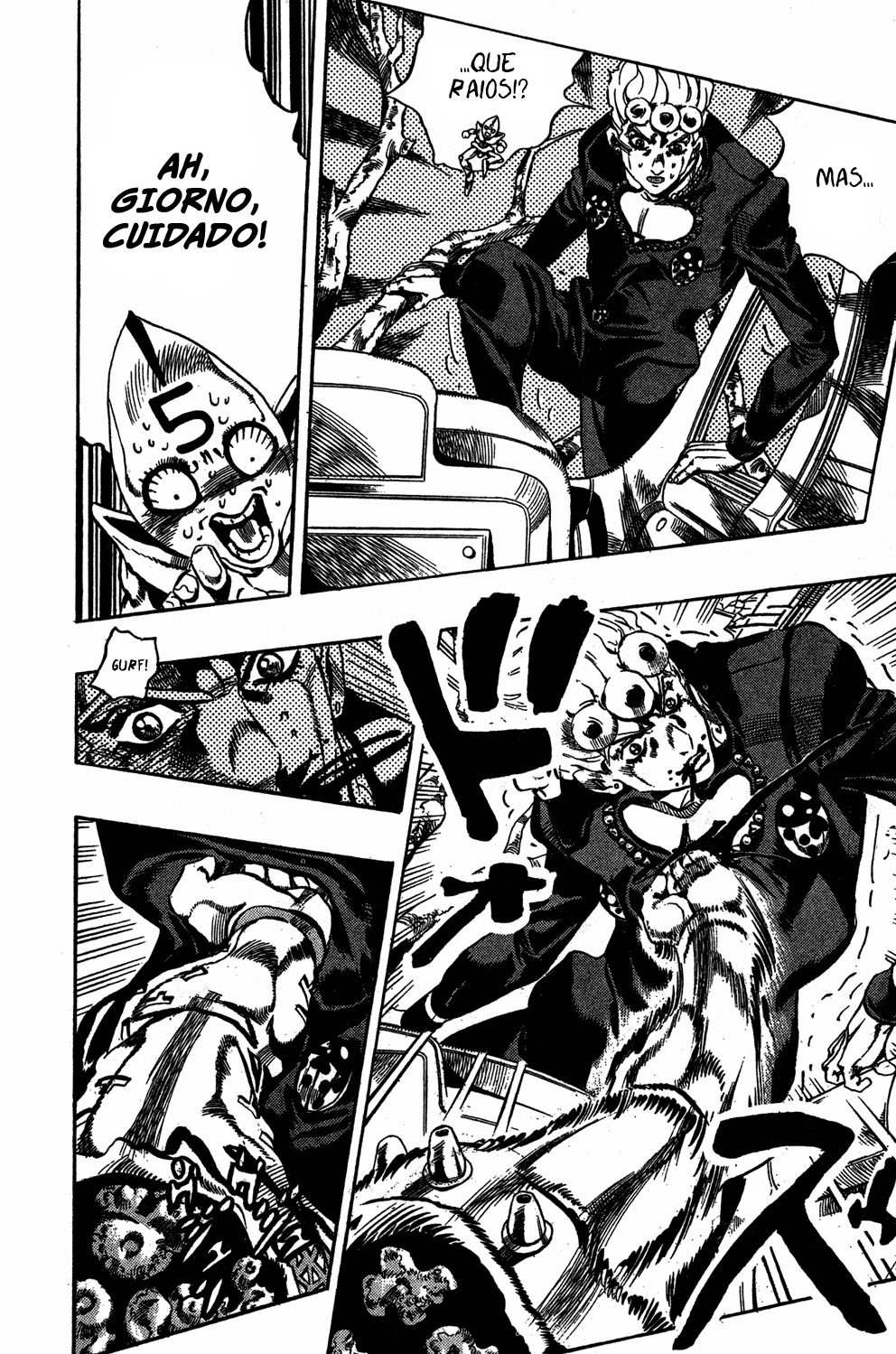 Read JoJo's Bizarre Adventure Part 5  Golden Wind PT-BR Manga Online