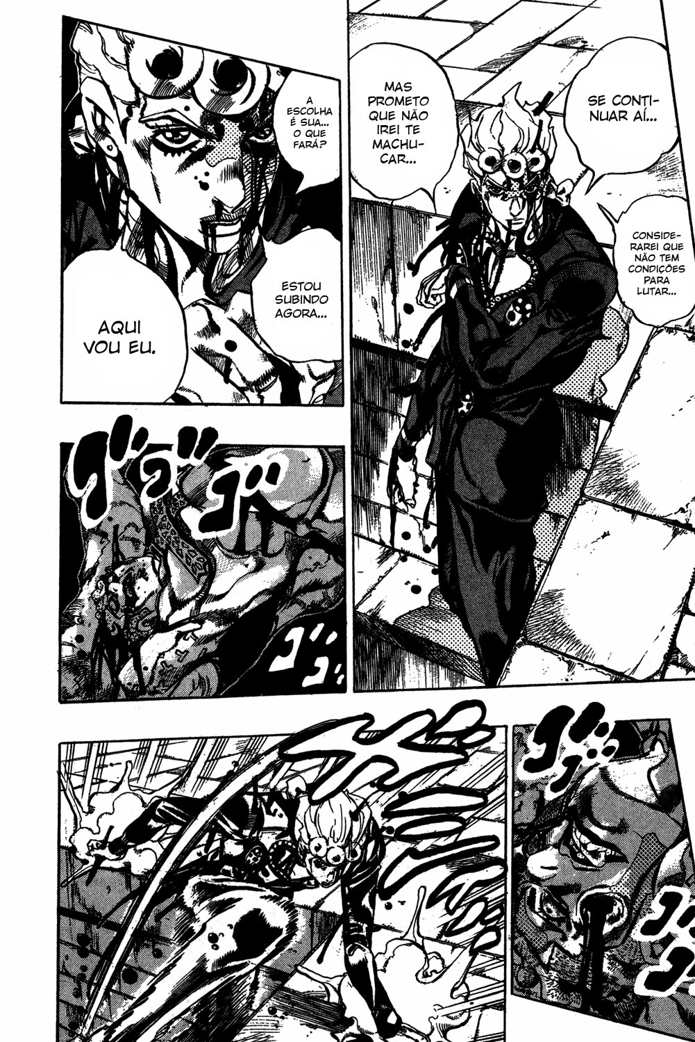 Read JoJo's Bizarre Adventure Part 5  Golden Wind PT-BR Manga Online