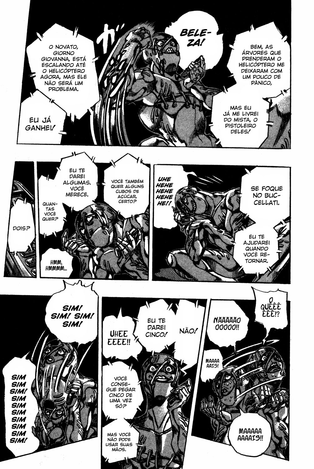 Read JoJo's Bizarre Adventure Part 5  Golden Wind PT-BR Manga Online