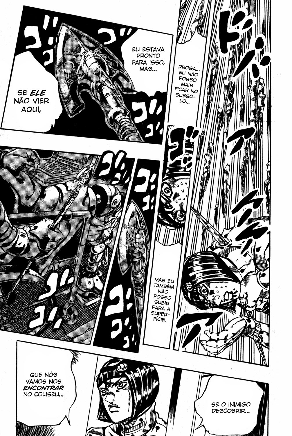 Read JoJo's Bizarre Adventure Part 5  Golden Wind PT-BR Manga Online