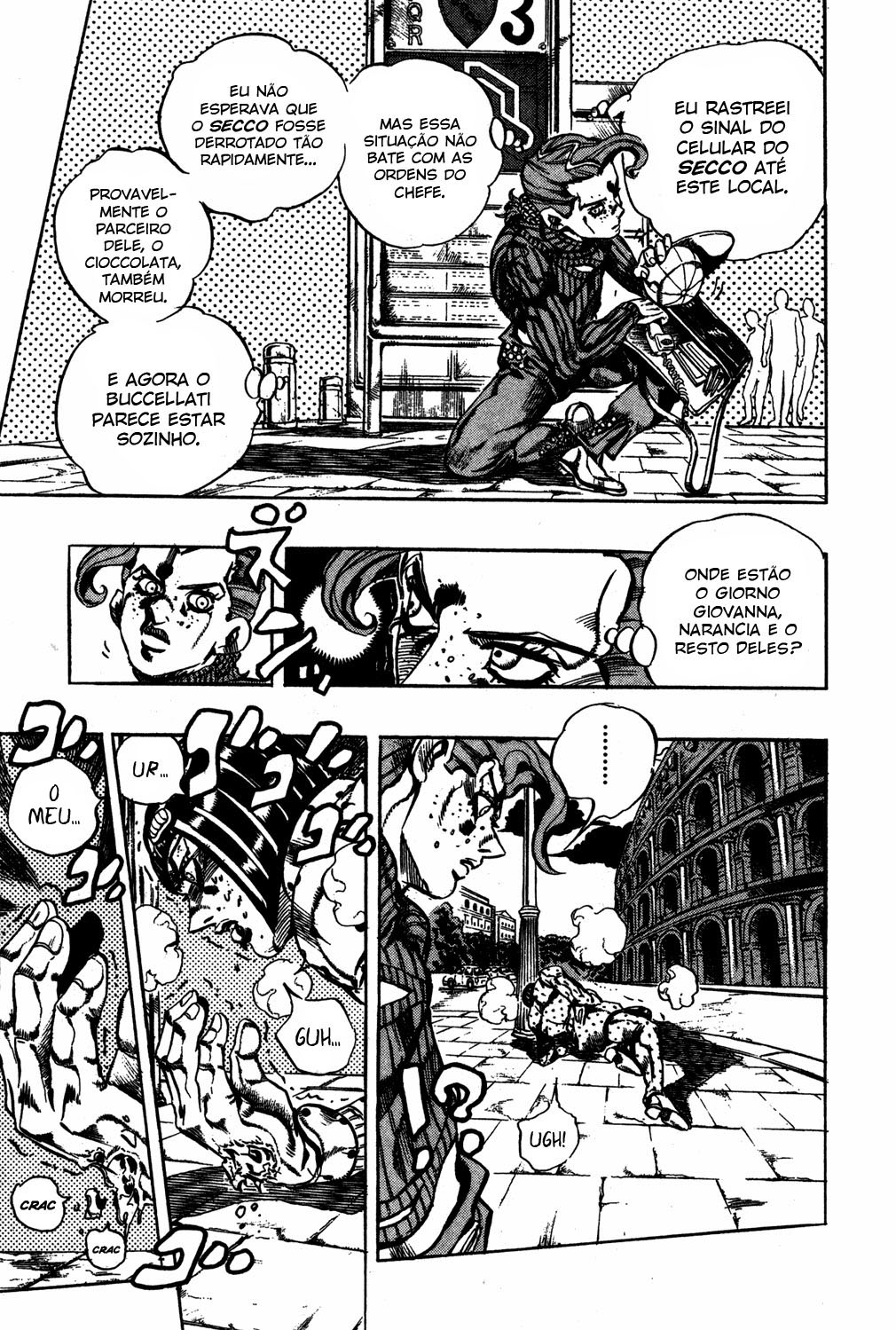 Read JoJo's Bizarre Adventure Part 5  Golden Wind PT-BR Manga Online