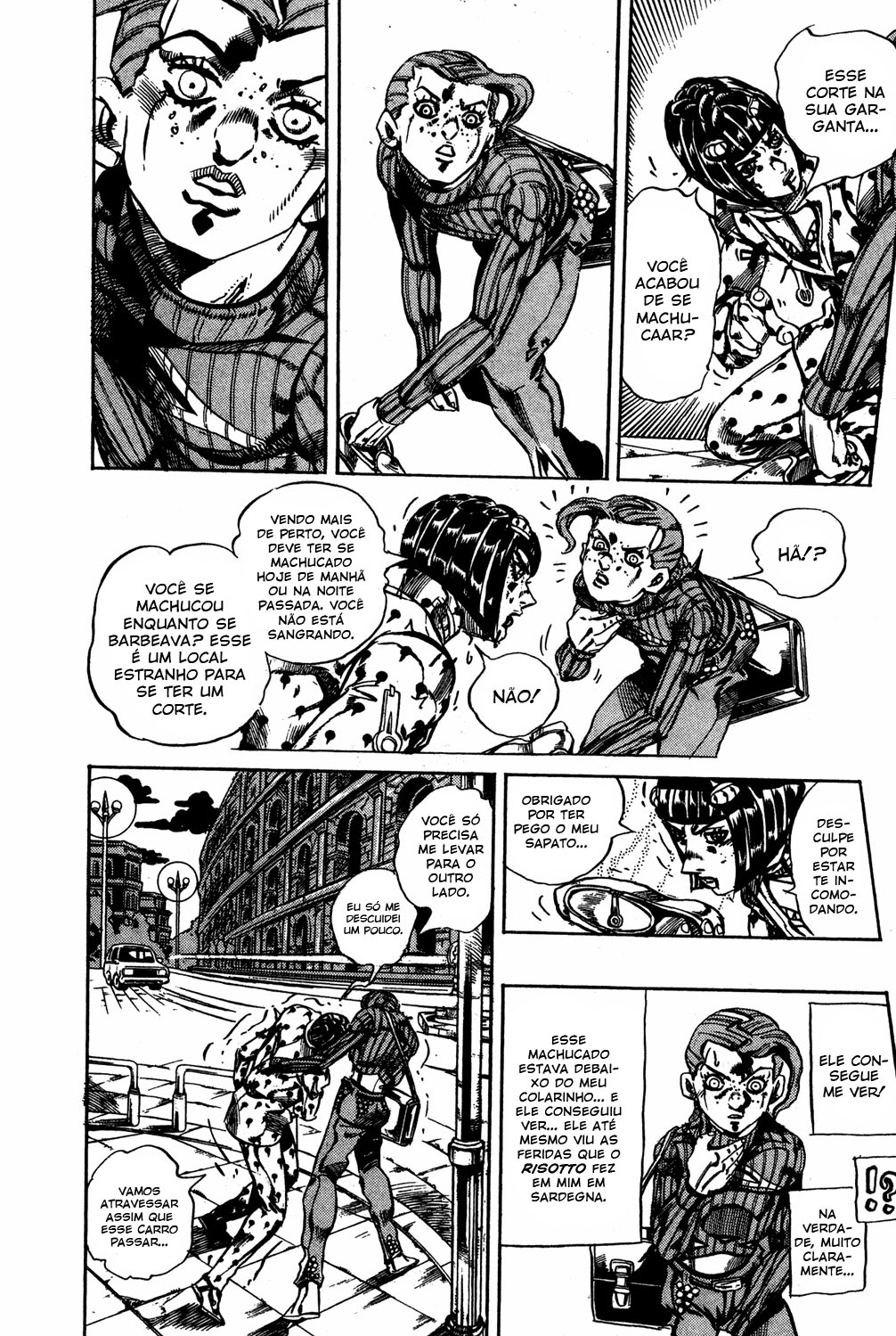Read JoJo's Bizarre Adventure Part 5  Golden Wind PT-BR Manga Online
