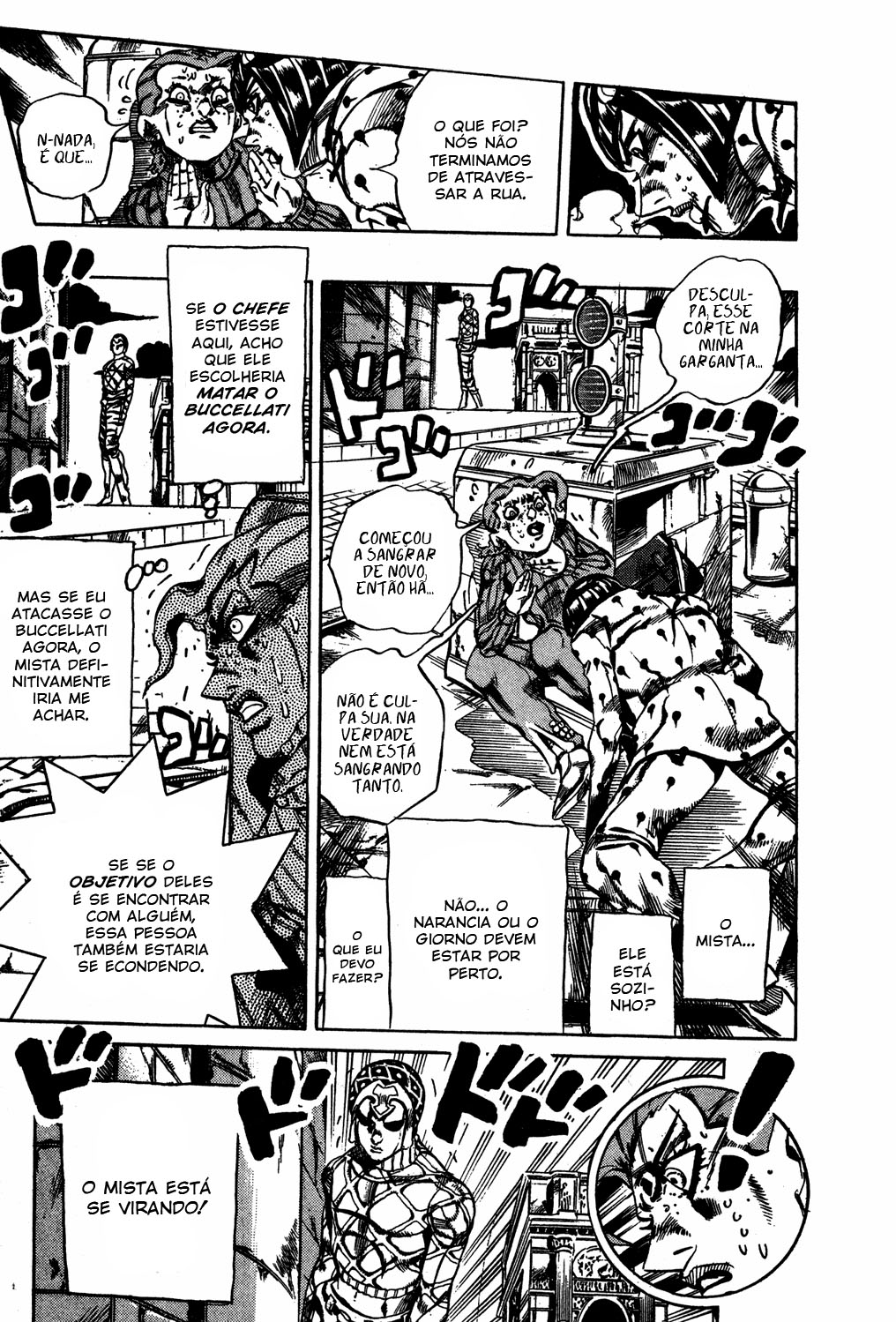 Read JoJo's Bizarre Adventure Part 5  Golden Wind PT-BR Manga Online