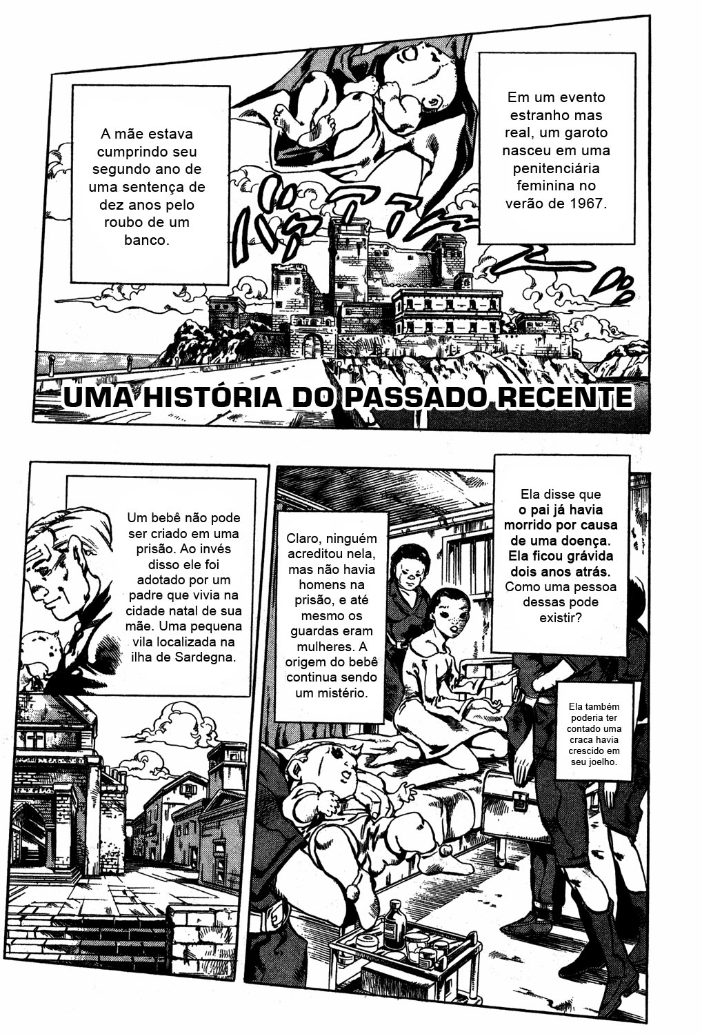 Read JoJo's Bizarre Adventure Part 5  Golden Wind PT-BR Manga Online