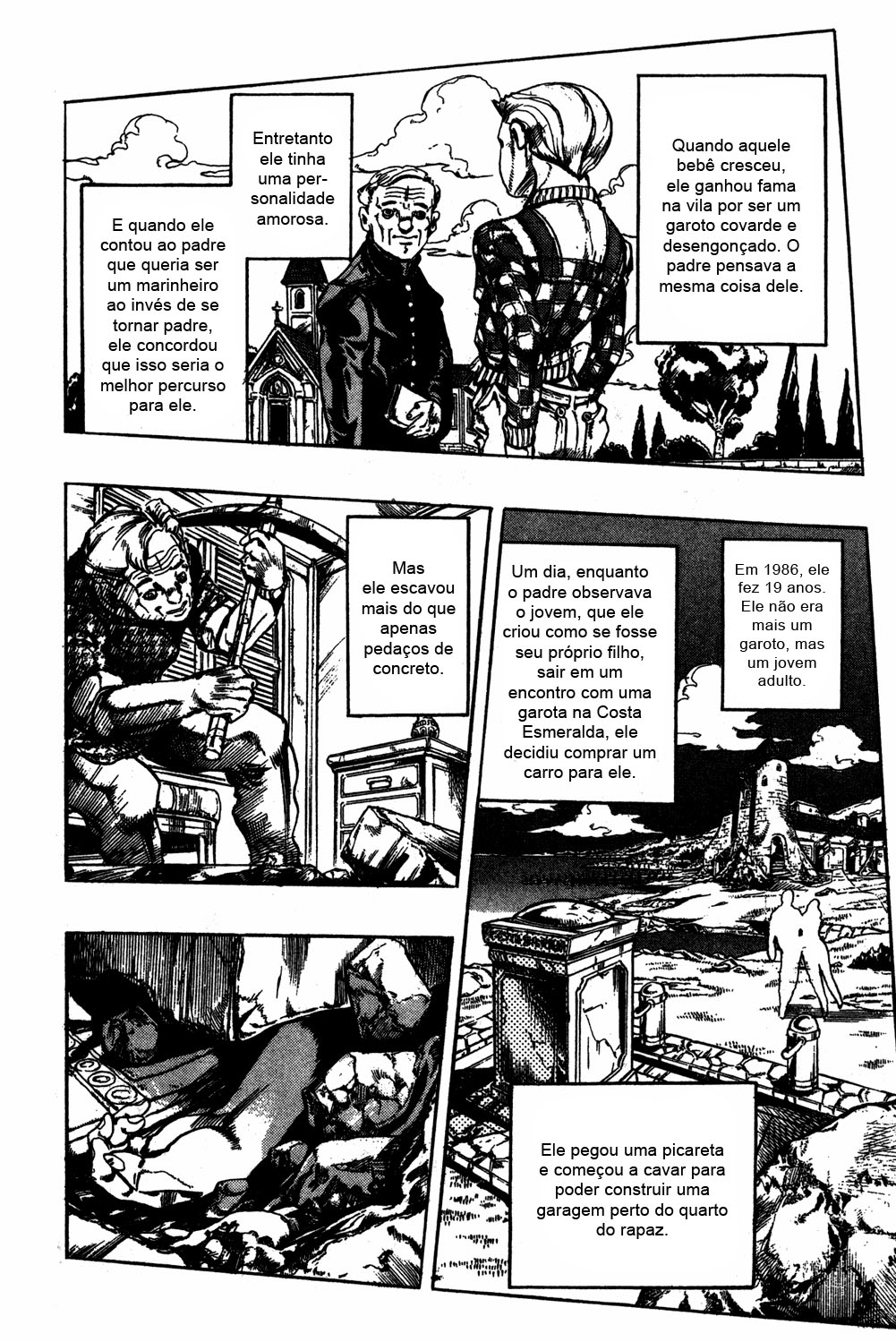 Read JoJo's Bizarre Adventure Part 5  Golden Wind PT-BR Manga Online