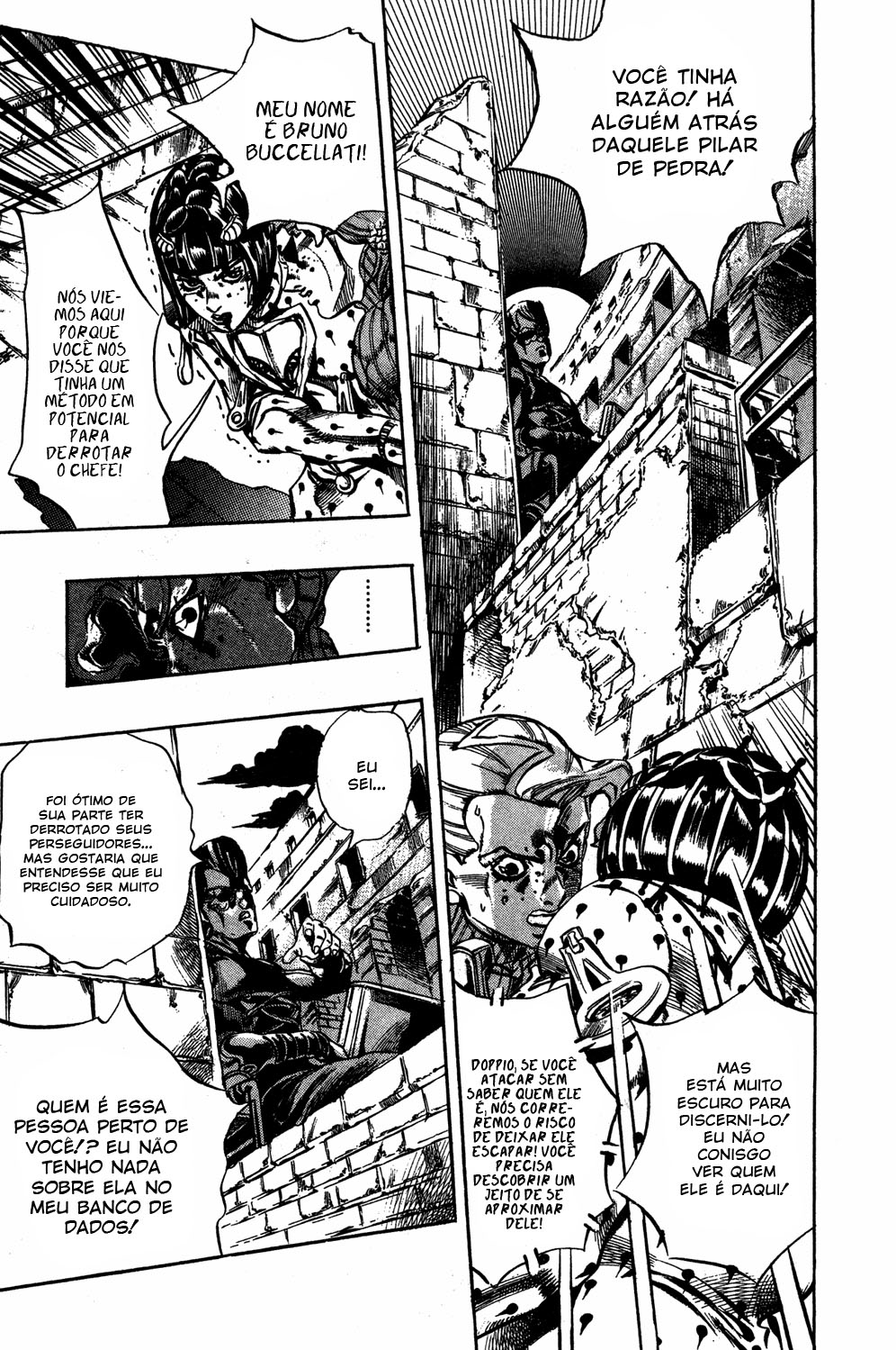 Read JoJo's Bizarre Adventure Part 5  Golden Wind PT-BR Manga Online