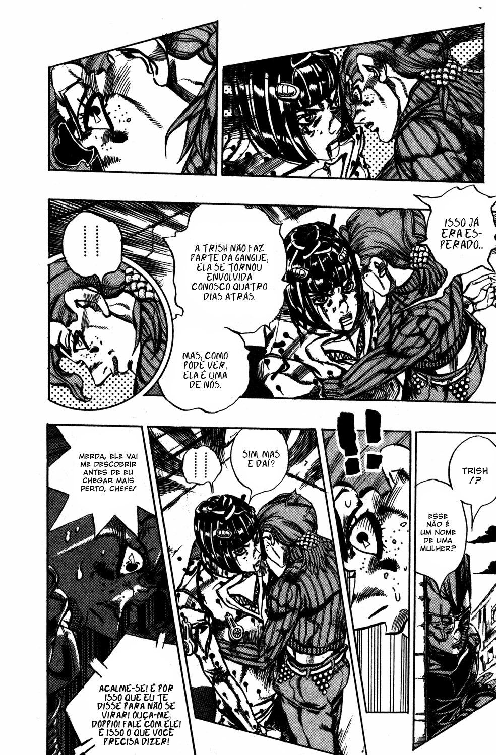 Read JoJo's Bizarre Adventure Part 5  Golden Wind PT-BR Manga Online