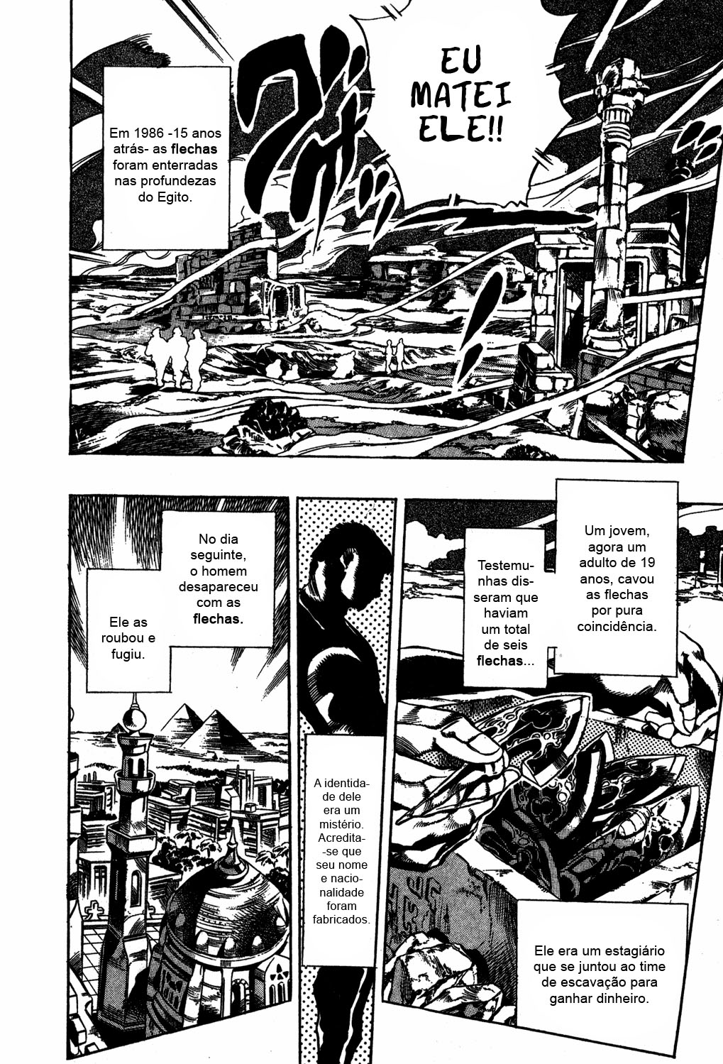 Read JoJo's Bizarre Adventure Part 5  Golden Wind PT-BR Manga Online