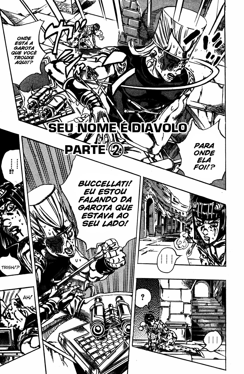 Read JoJo's Bizarre Adventure Part 5  Golden Wind PT-BR Manga Online