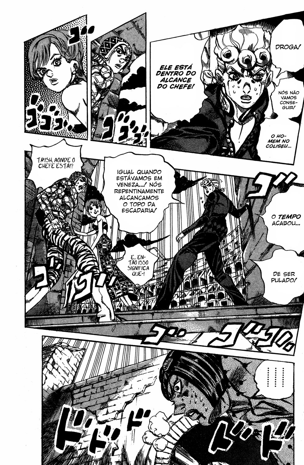 Read JoJo's Bizarre Adventure Part 5  Golden Wind PT-BR Manga Online