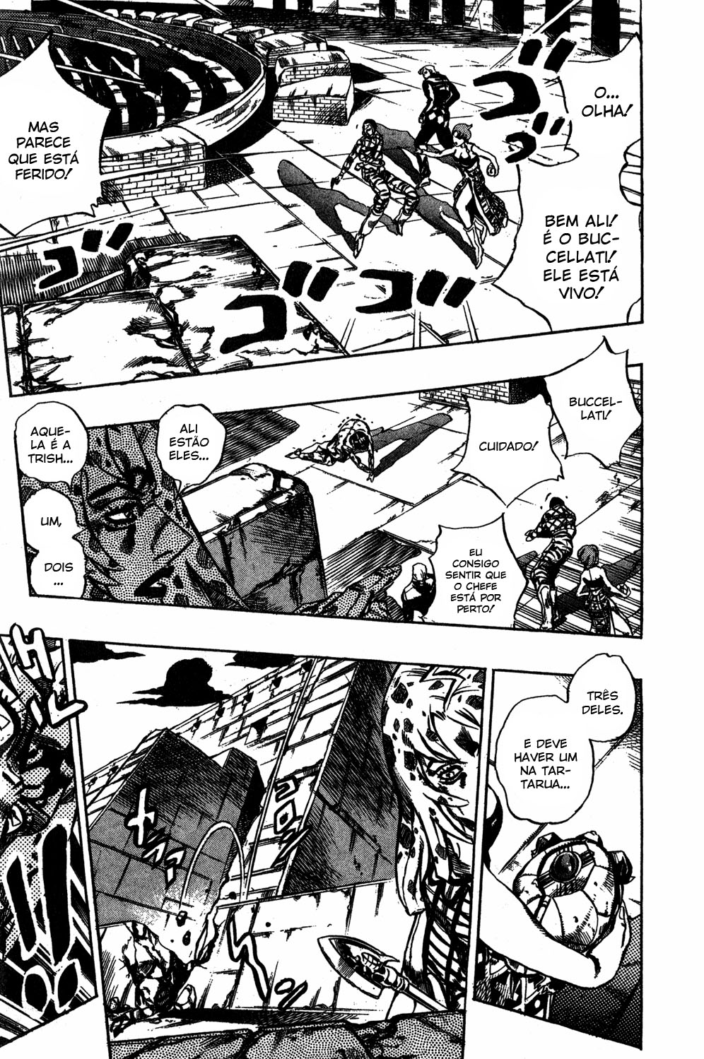 Read JoJo's Bizarre Adventure Part 5  Golden Wind PT-BR Manga Online