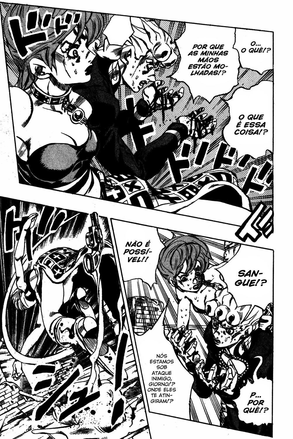 Read JoJo's Bizarre Adventure Part 5  Golden Wind PT-BR Manga Online