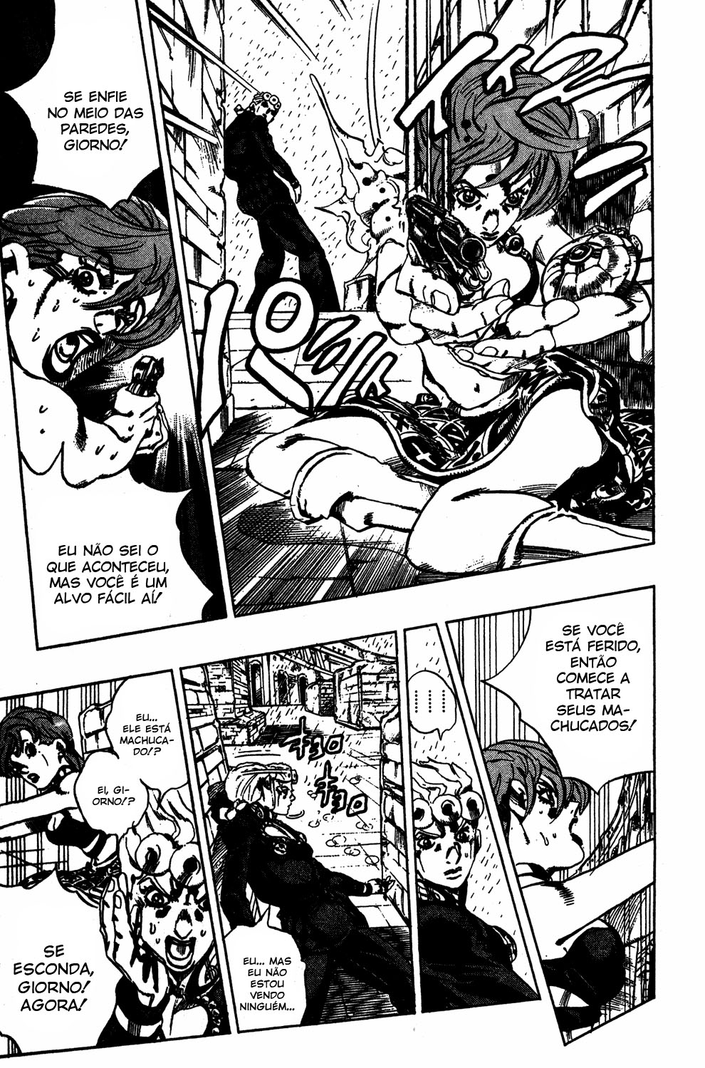 Read JoJo's Bizarre Adventure Part 5  Golden Wind PT-BR Manga Online