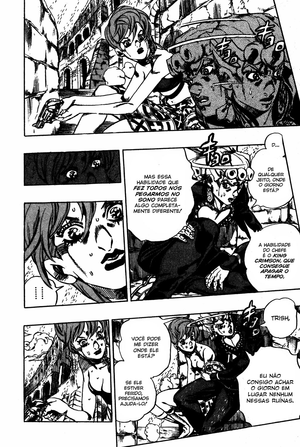 Read JoJo's Bizarre Adventure Part 5  Golden Wind PT-BR Manga Online