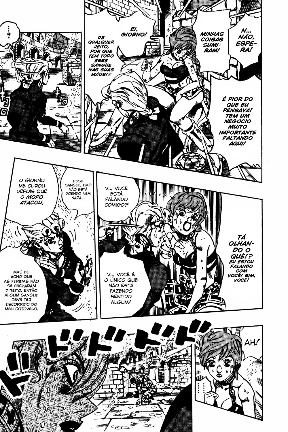 Read JoJo's Bizarre Adventure Part 5  Golden Wind PT-BR Manga Online