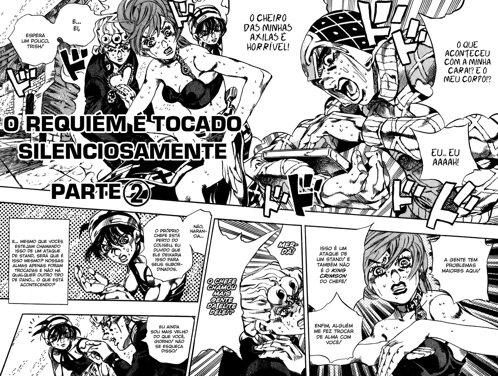 Read JoJo's Bizarre Adventure Part 5  Golden Wind PT-BR Manga Online