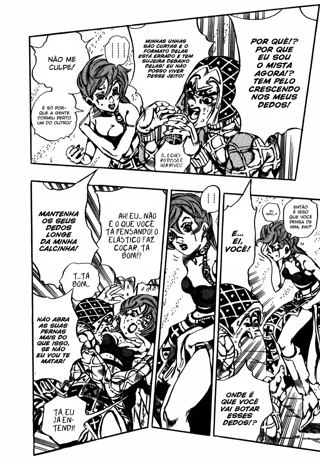 Read JoJo's Bizarre Adventure Part 5  Golden Wind PT-BR Manga Online