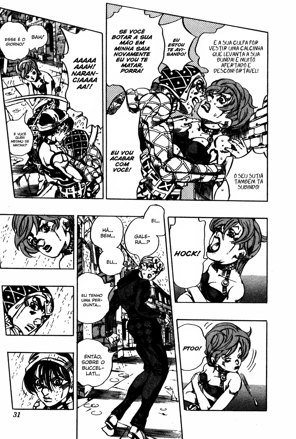 Read JoJo's Bizarre Adventure Part 5  Golden Wind PT-BR Manga Online