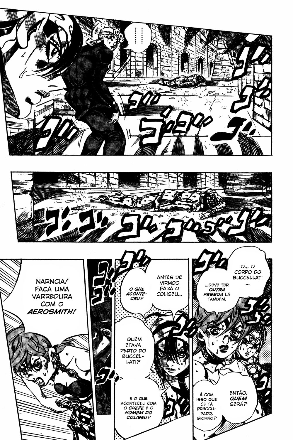 Read JoJo's Bizarre Adventure Part 5  Golden Wind PT-BR Manga Online