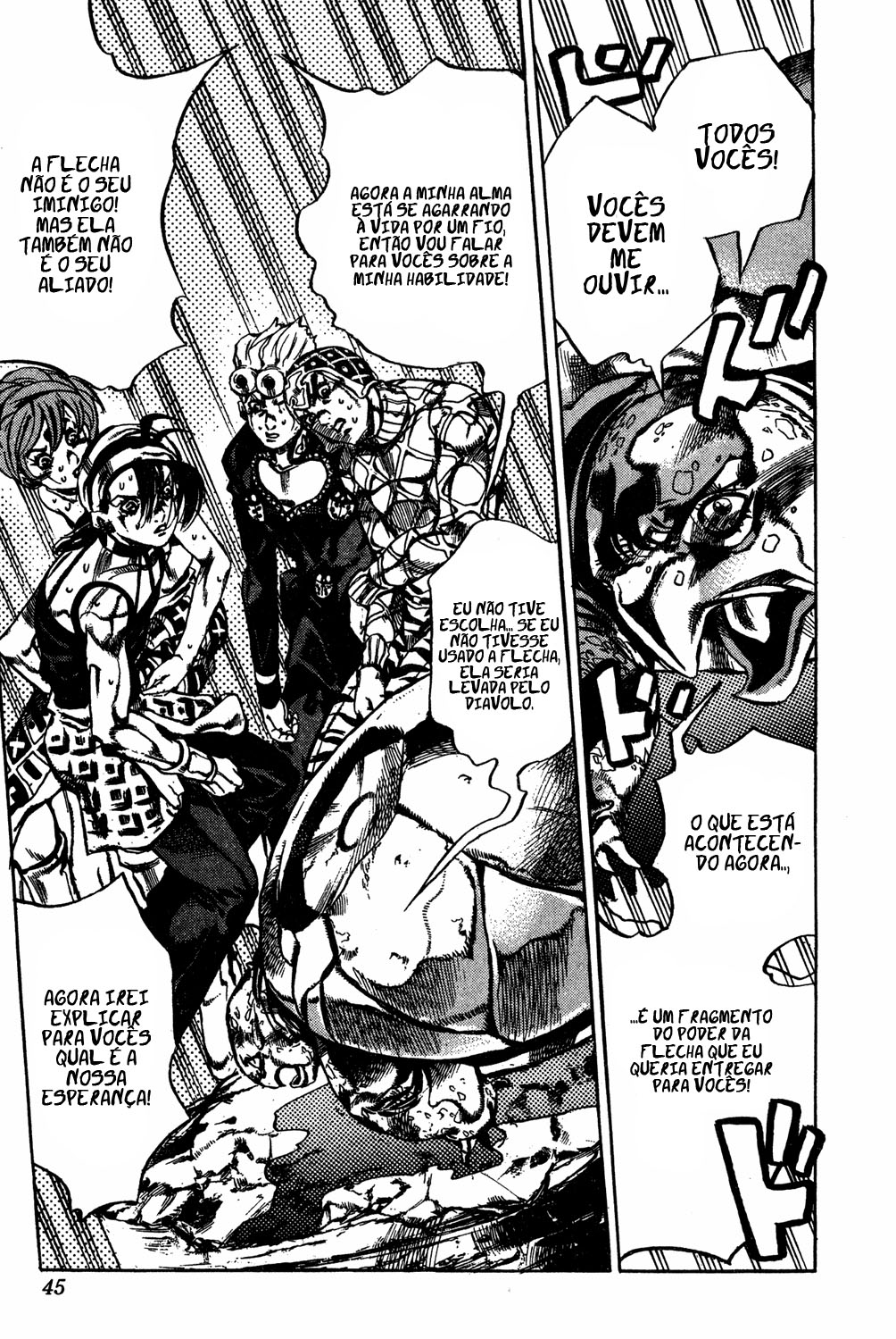 Read JoJo's Bizarre Adventure Part 5  Golden Wind PT-BR Manga Online