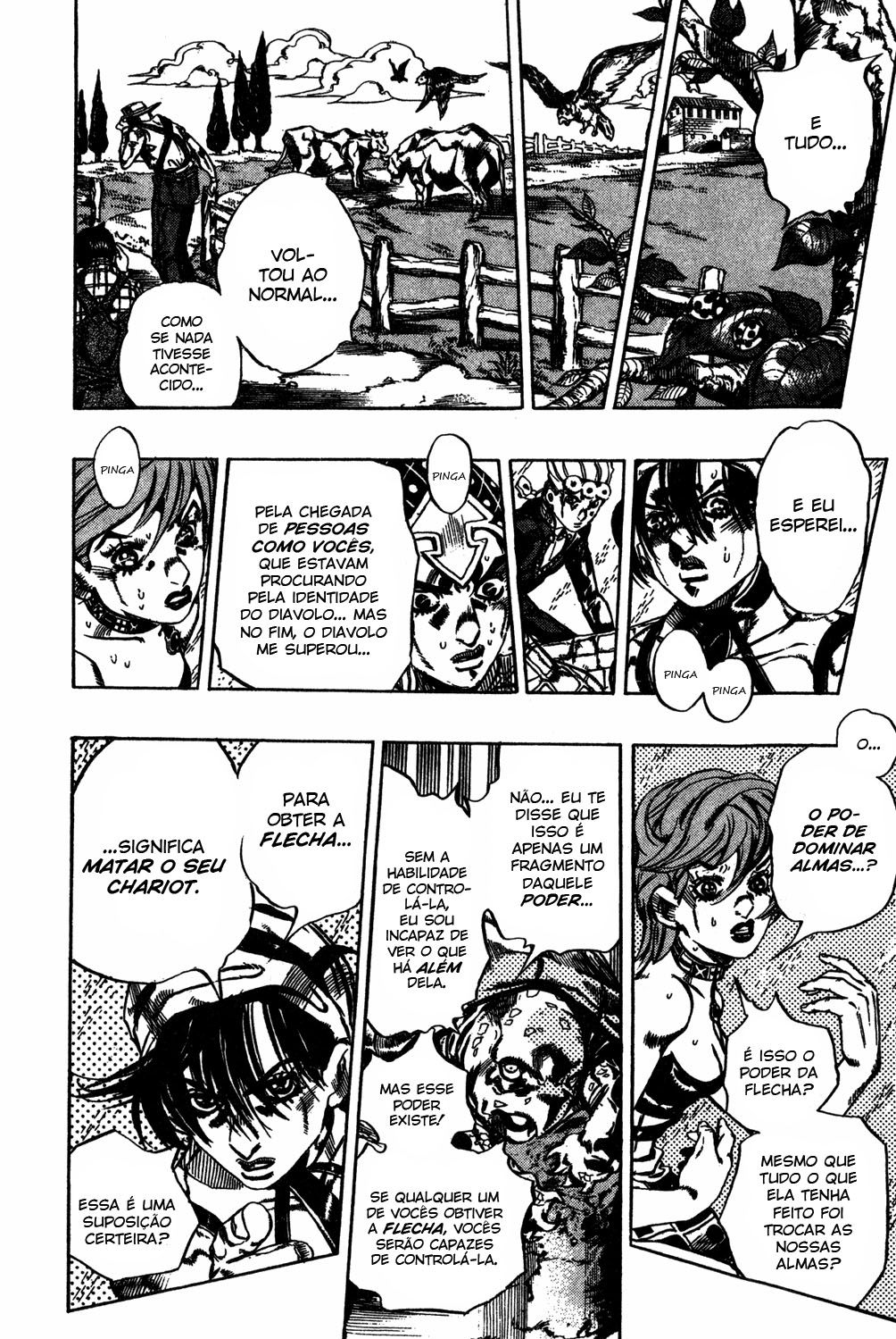 Read JoJo's Bizarre Adventure Part 5  Golden Wind PT-BR Manga Online