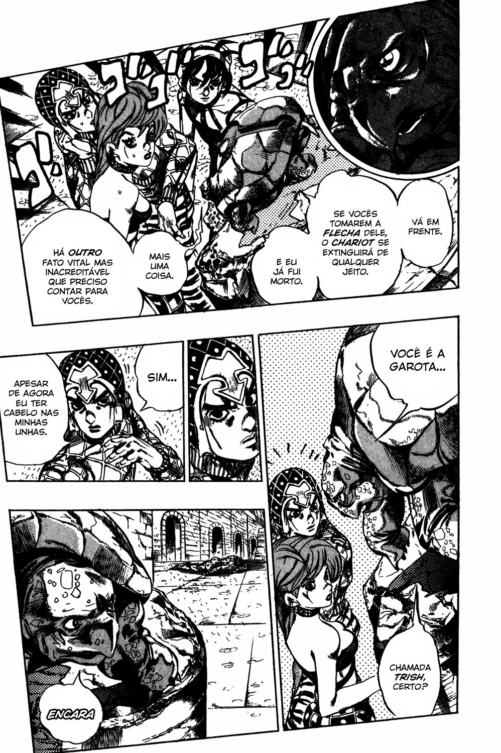 Read JoJo's Bizarre Adventure Part 5  Golden Wind PT-BR Manga Online