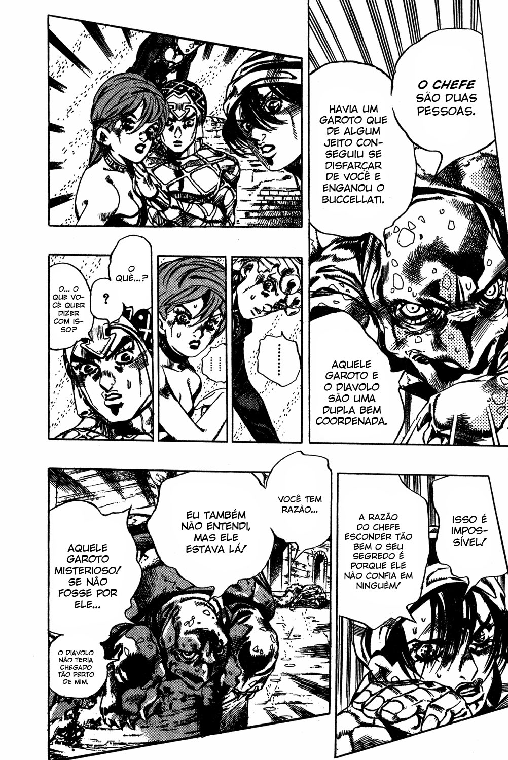 Read JoJo's Bizarre Adventure Part 5  Golden Wind PT-BR Manga Online