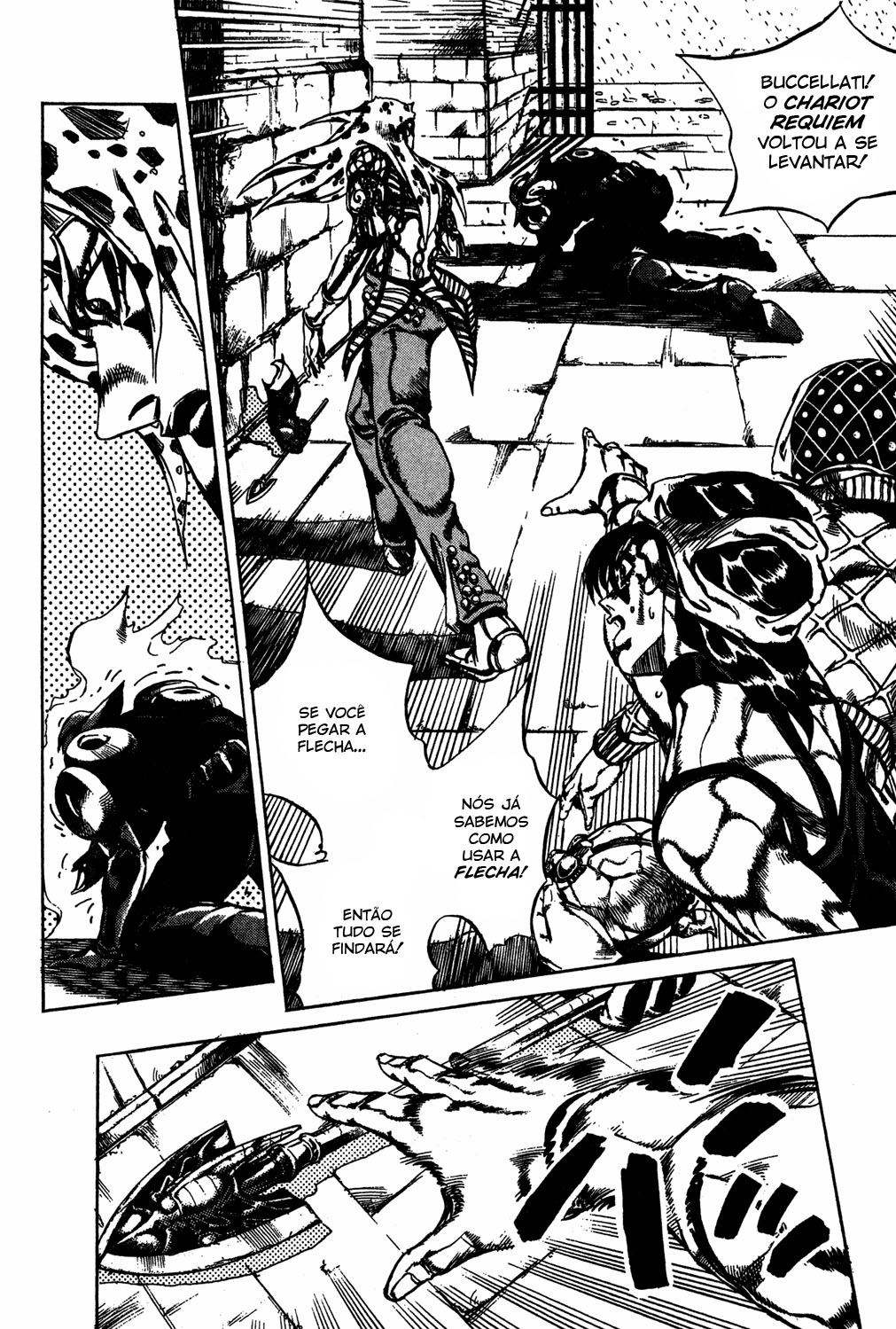 Read JoJo's Bizarre Adventure Part 5  Golden Wind PT-BR Manga Online