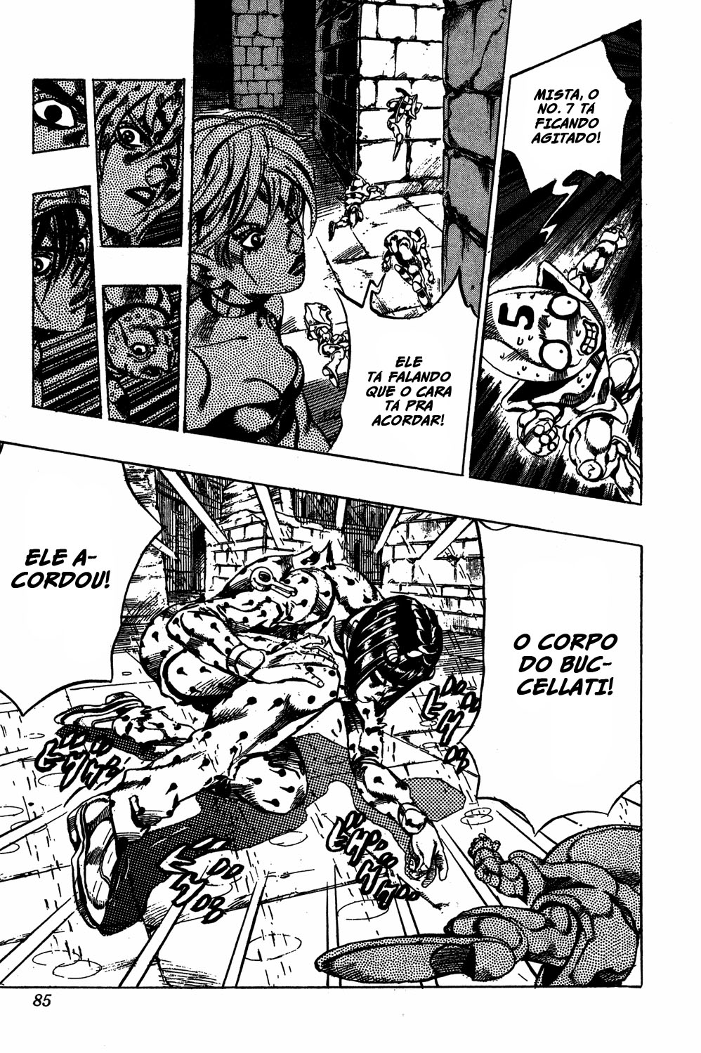 Read JoJo's Bizarre Adventure Part 5  Golden Wind PT-BR Manga Online