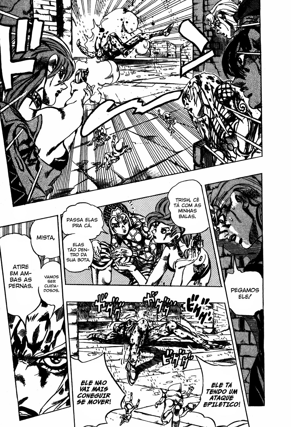 Read JoJo's Bizarre Adventure Part 5  Golden Wind PT-BR Manga Online