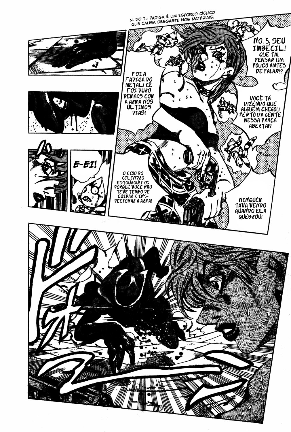 Read JoJo's Bizarre Adventure Part 5  Golden Wind PT-BR Manga Online