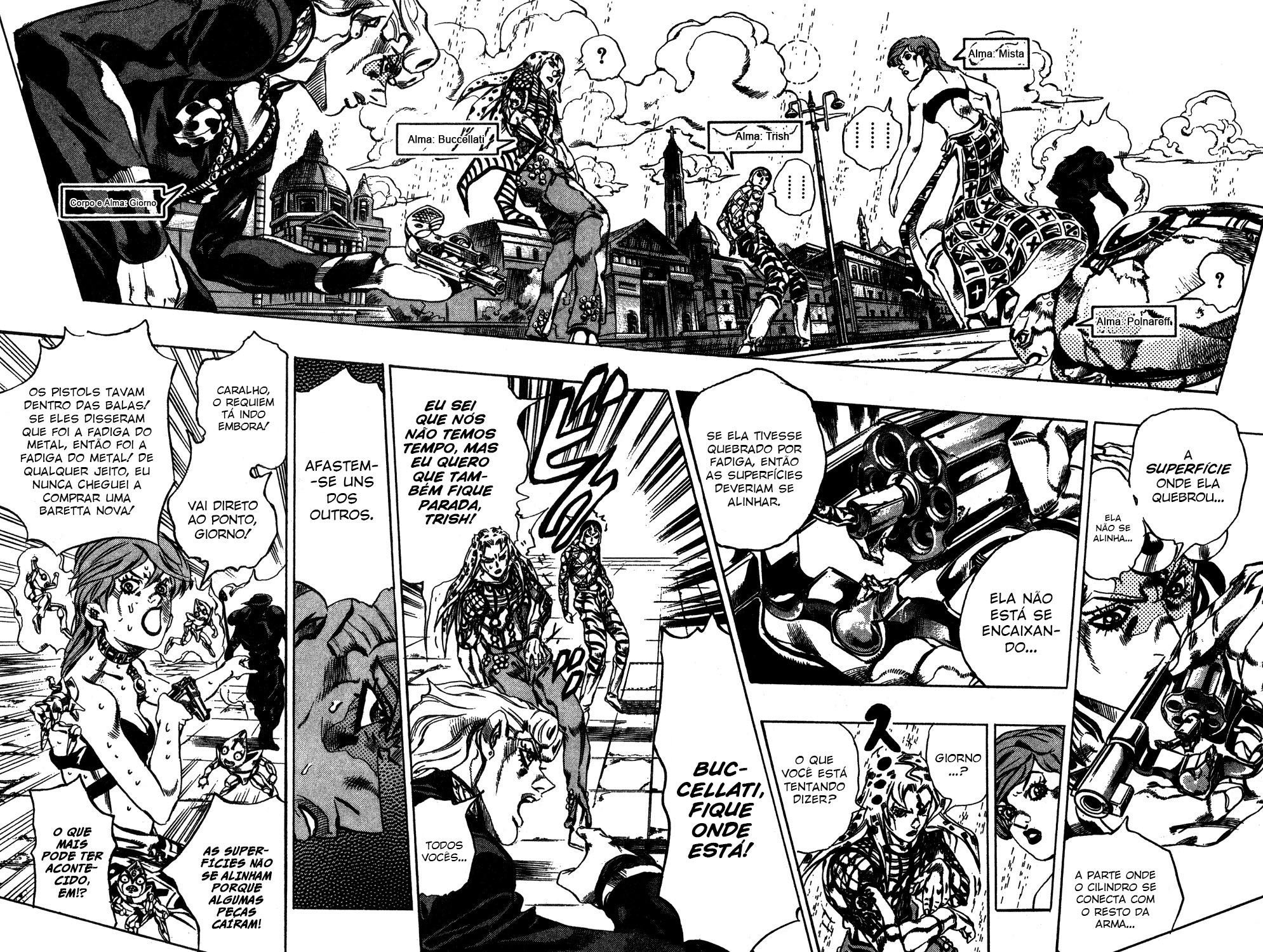 Read JoJo's Bizarre Adventure Part 5  Golden Wind PT-BR Manga Online