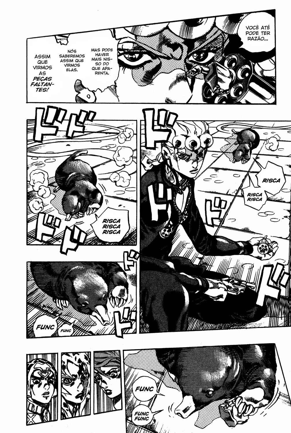 Read JoJo's Bizarre Adventure Part 5  Golden Wind PT-BR Manga Online