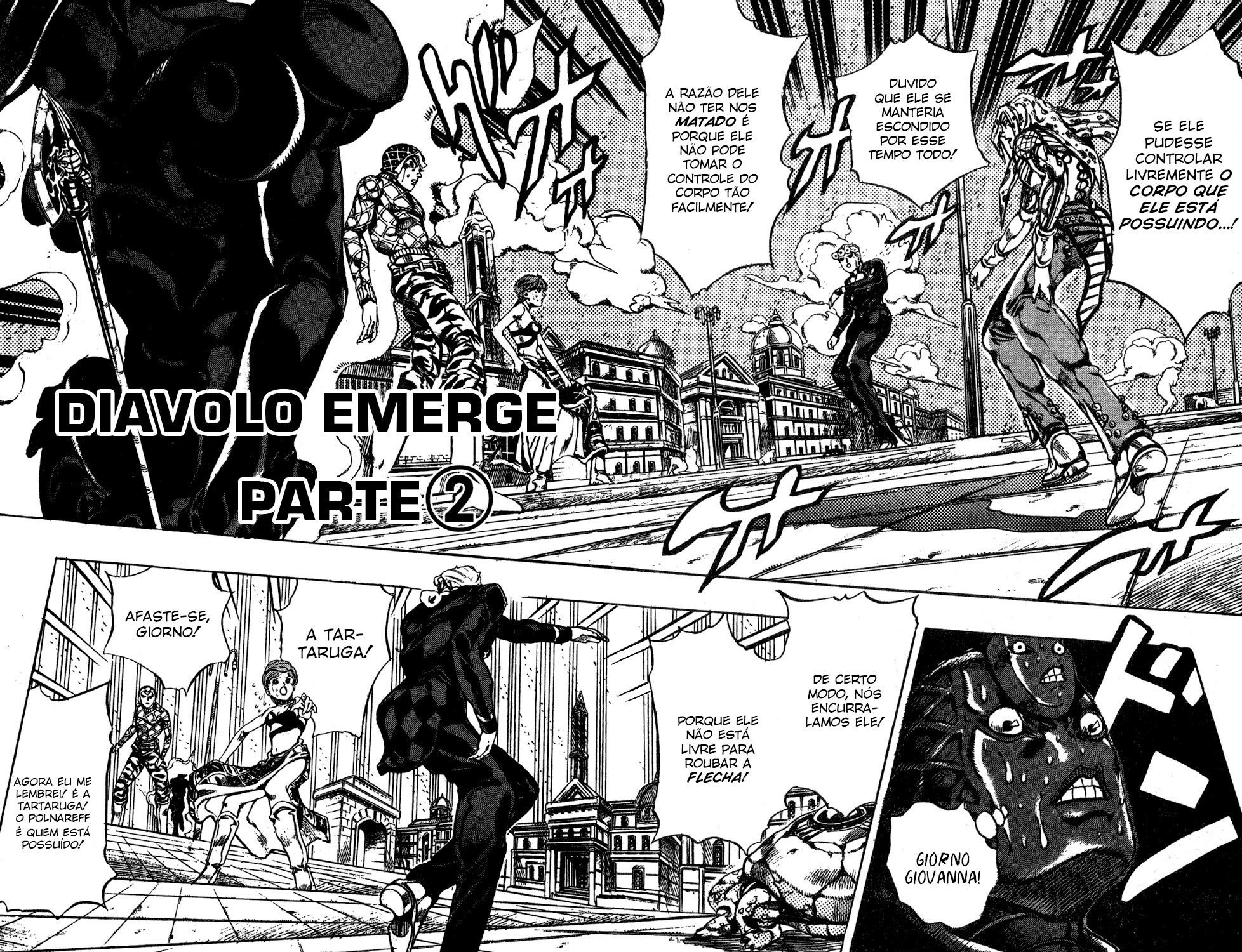 Read JoJo's Bizarre Adventure Part 5  Golden Wind PT-BR Manga Online