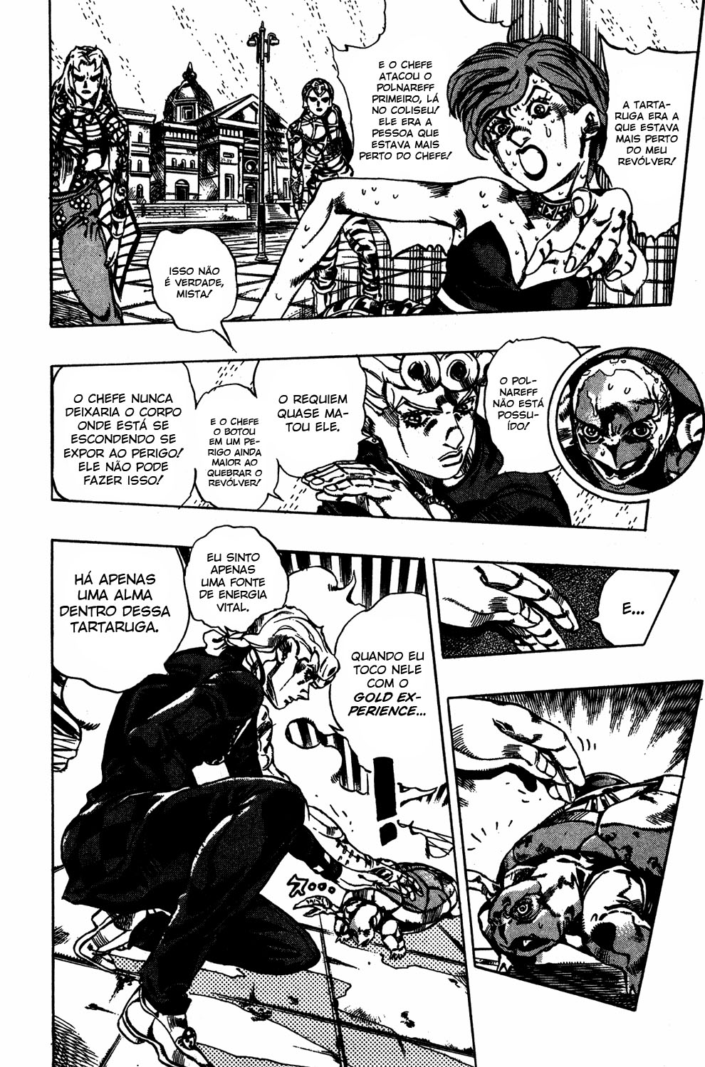 Read JoJo's Bizarre Adventure Part 5  Golden Wind PT-BR Manga Online