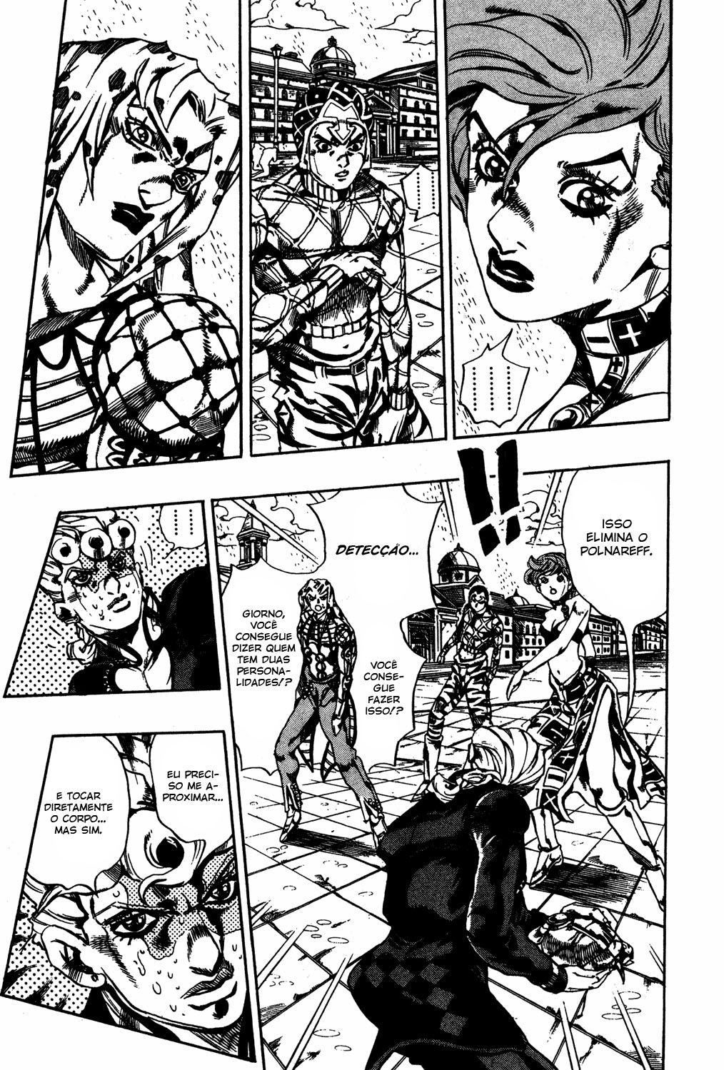 Read JoJo's Bizarre Adventure Part 5  Golden Wind PT-BR Manga Online