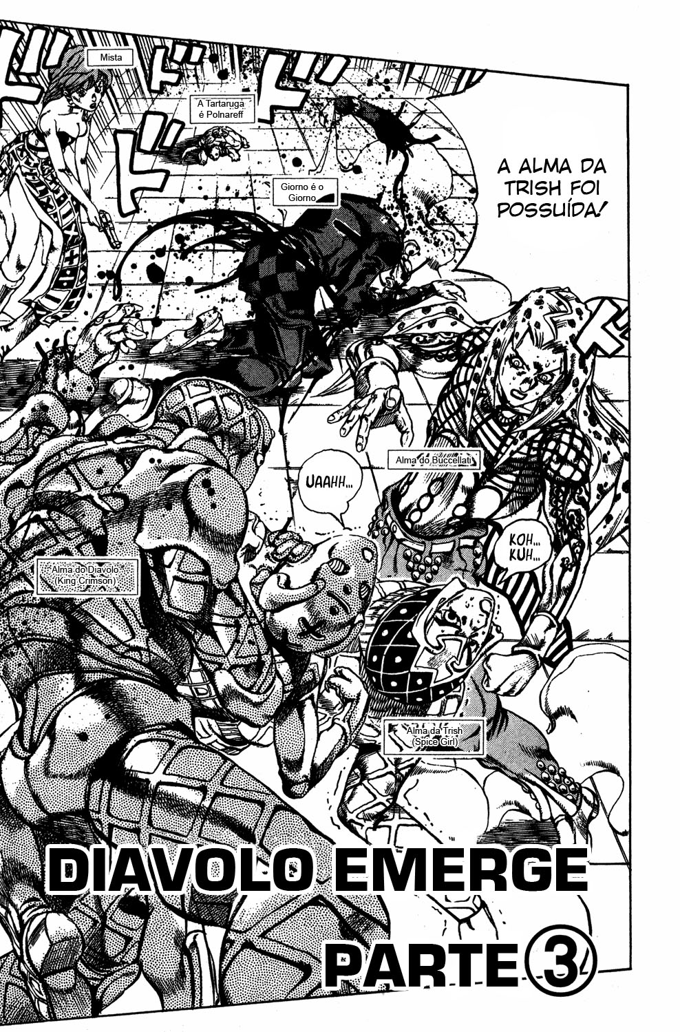 Read JoJo's Bizarre Adventure Part 5  Golden Wind PT-BR Manga Online