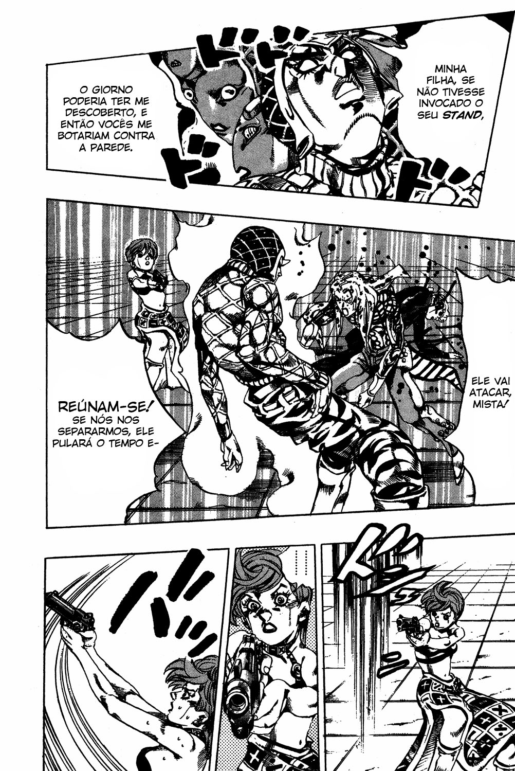 Read JoJo's Bizarre Adventure Part 5  Golden Wind PT-BR Manga Online
