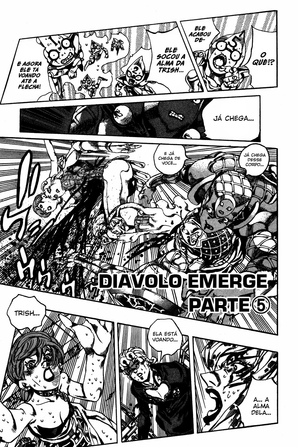 Read JoJo's Bizarre Adventure Part 5  Golden Wind PT-BR Manga Online