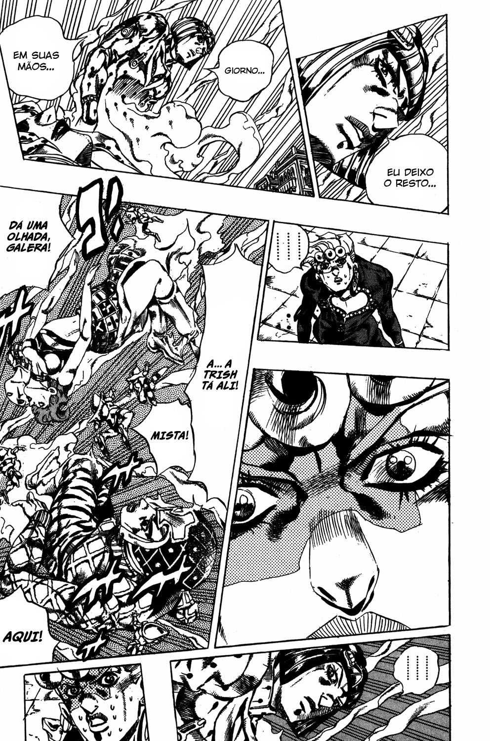 Read JoJo's Bizarre Adventure Part 5  Golden Wind PT-BR Manga Online