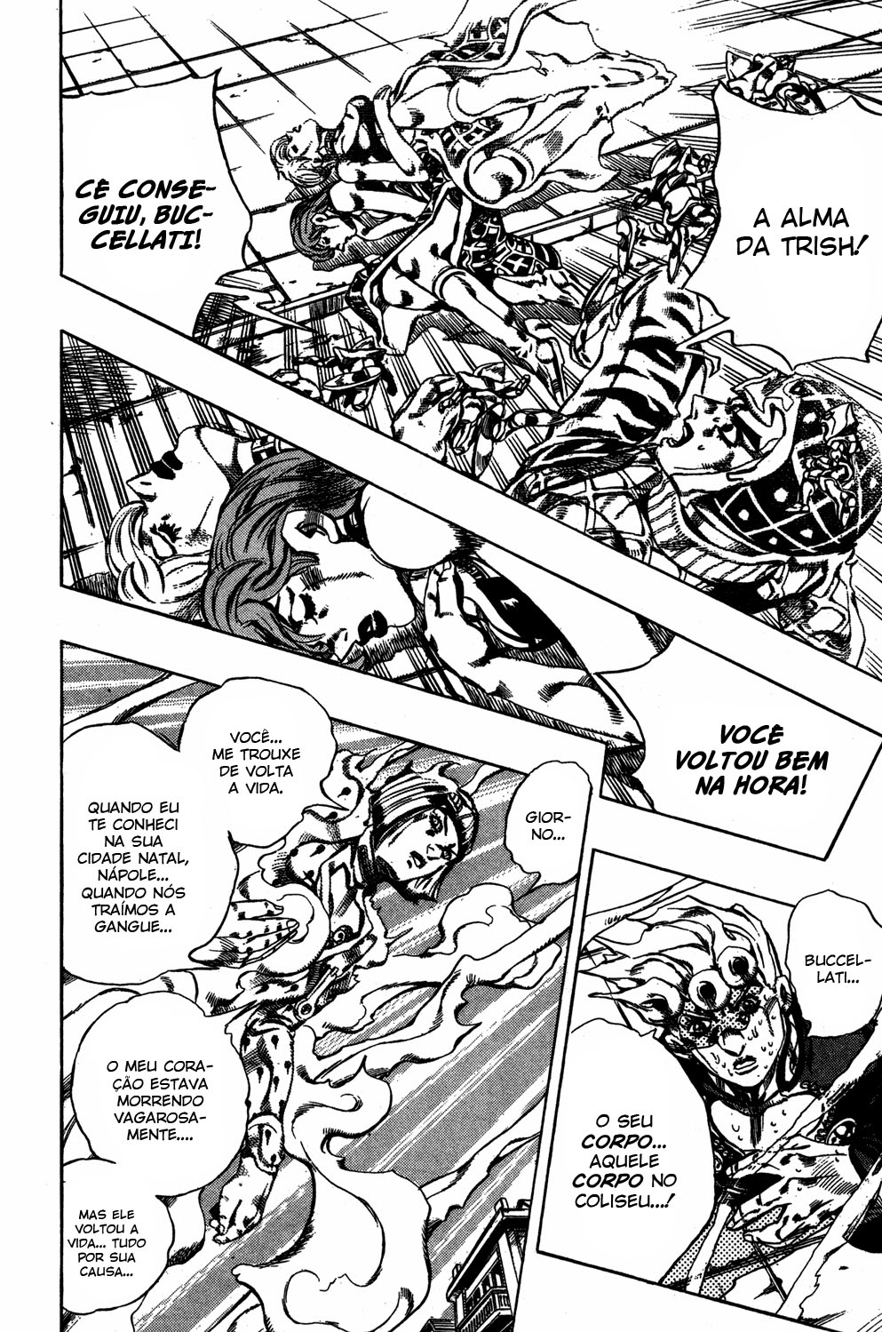 Read JoJo's Bizarre Adventure Part 5  Golden Wind PT-BR Manga Online