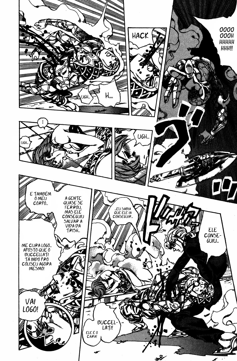 Read JoJo's Bizarre Adventure Part 5  Golden Wind PT-BR Manga Online