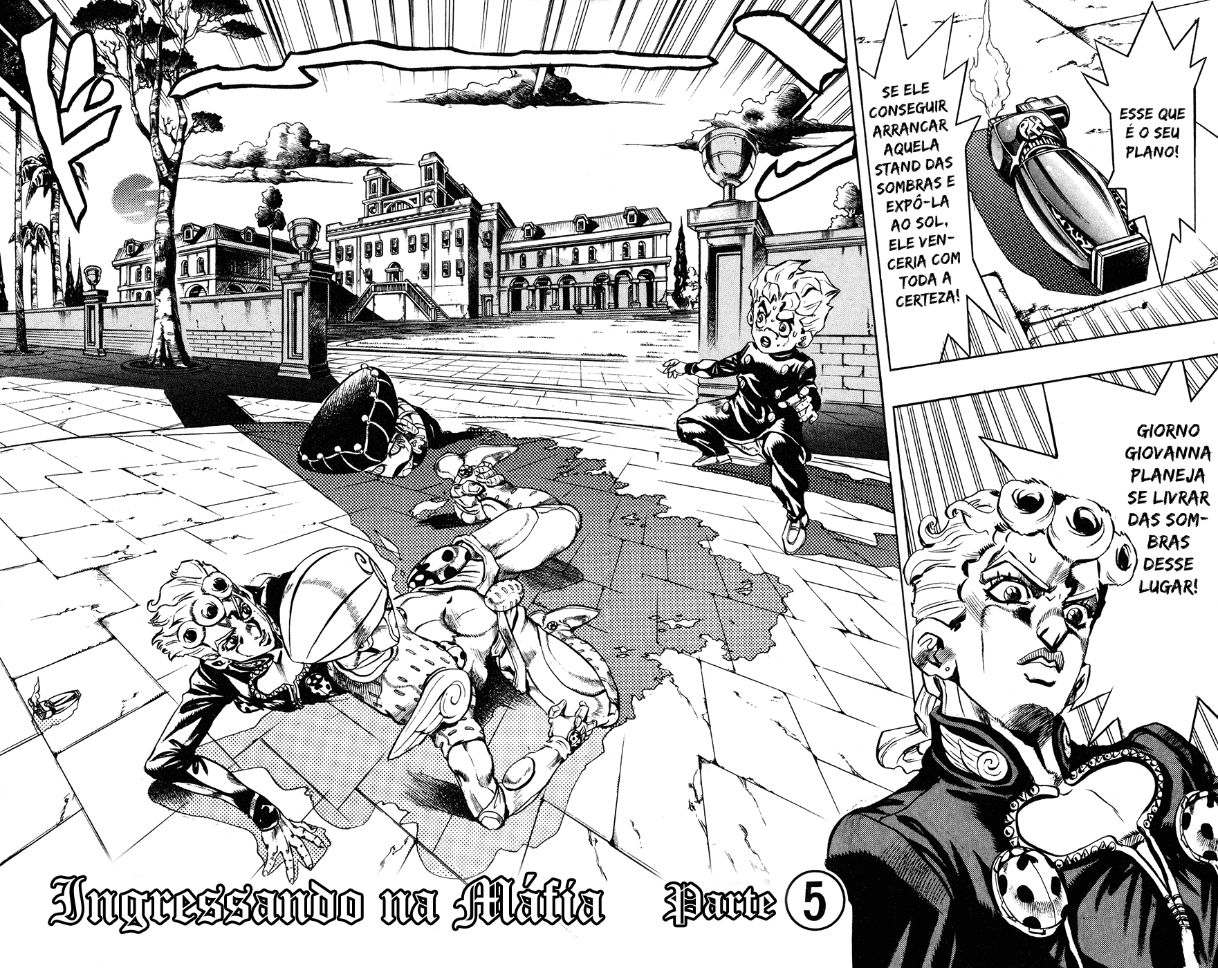 Read JoJo's Bizarre Adventure Part 5  Golden Wind PT-BR Manga Online