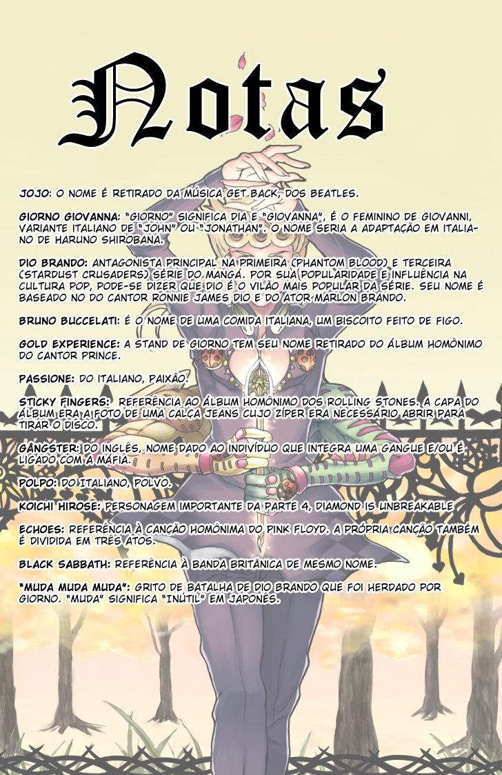 Read JoJo's Bizarre Adventure Part 5  Golden Wind PT-BR Manga Online