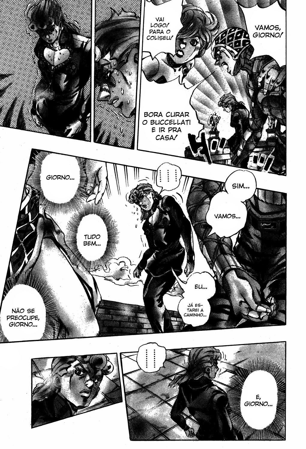 Read JoJo's Bizarre Adventure Part 5  Golden Wind PT-BR Manga Online
