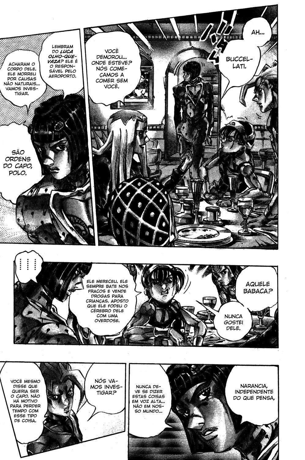 Read JoJo's Bizarre Adventure Part 5  Golden Wind PT-BR Manga Online