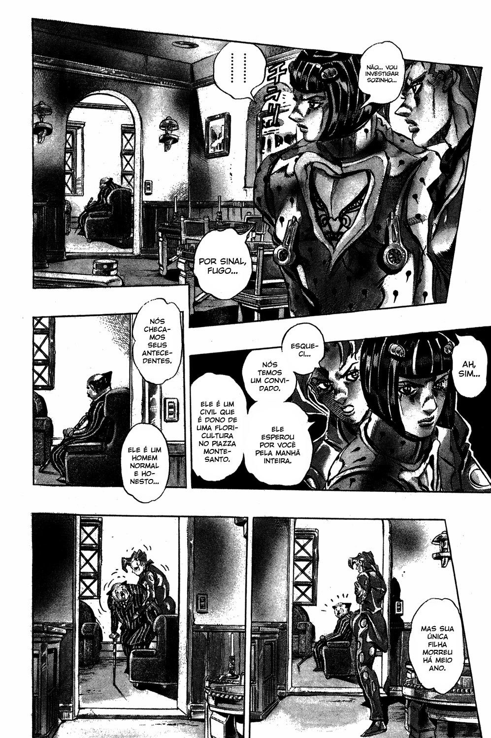 Read JoJo's Bizarre Adventure Part 5  Golden Wind PT-BR Manga Online
